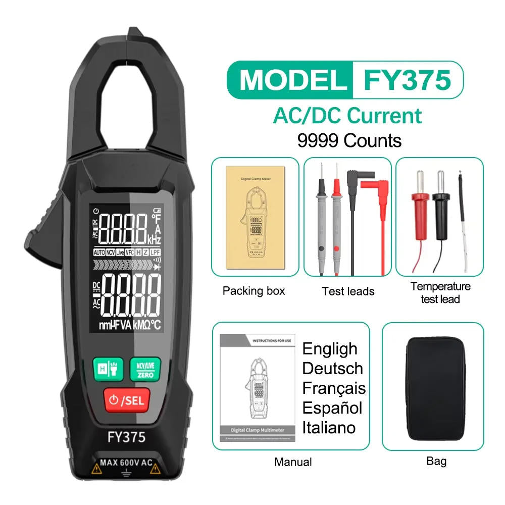 AC DC Clamp Electric Meter - Orthorun
