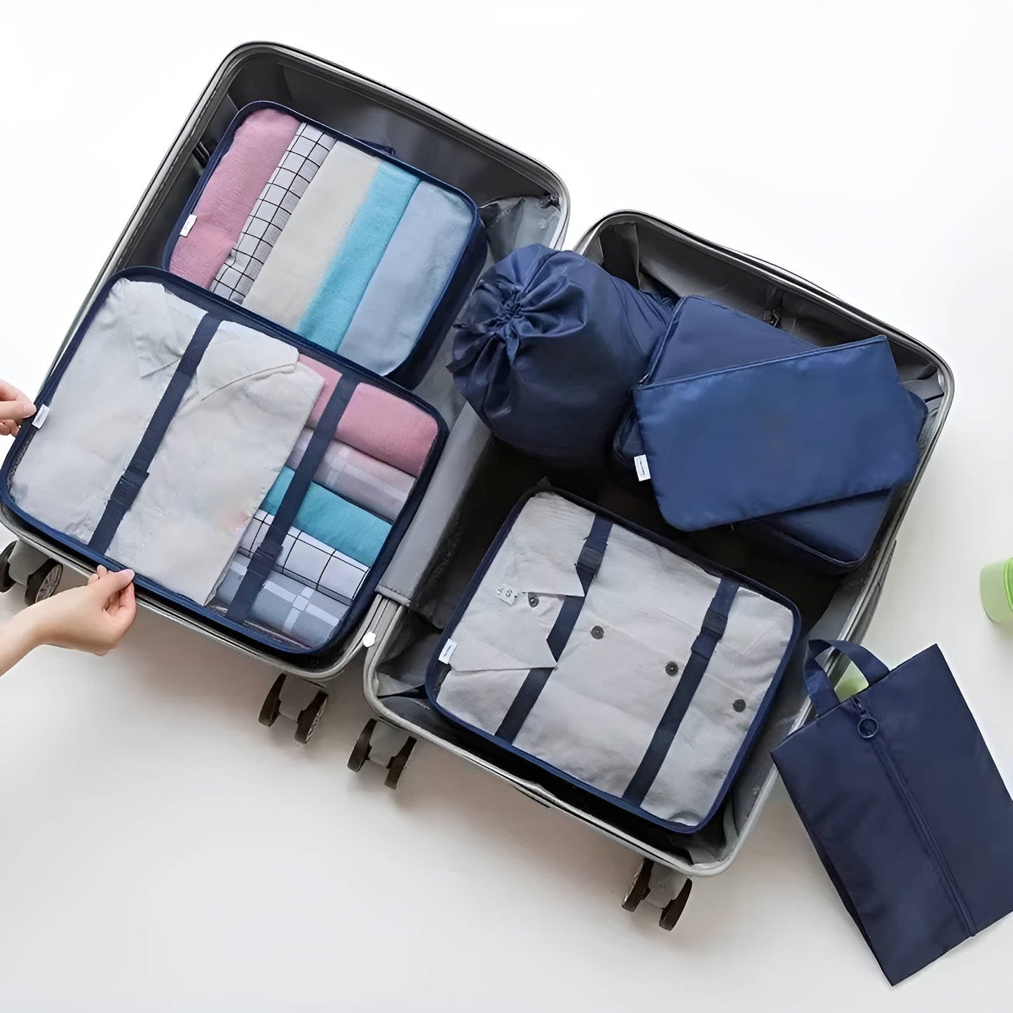 7 Set Packing Cubes For Travel - Orthorun