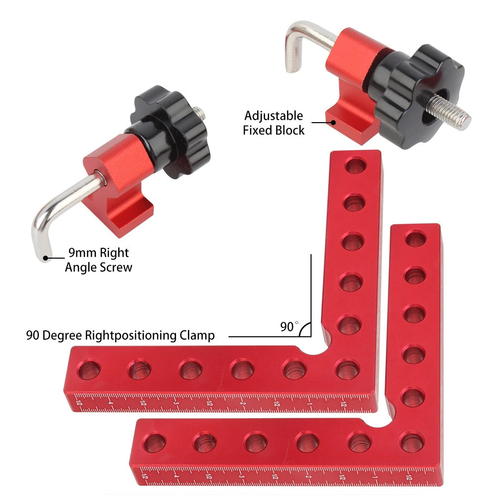 90° 120mm Woodworking Clamps - Orthorun