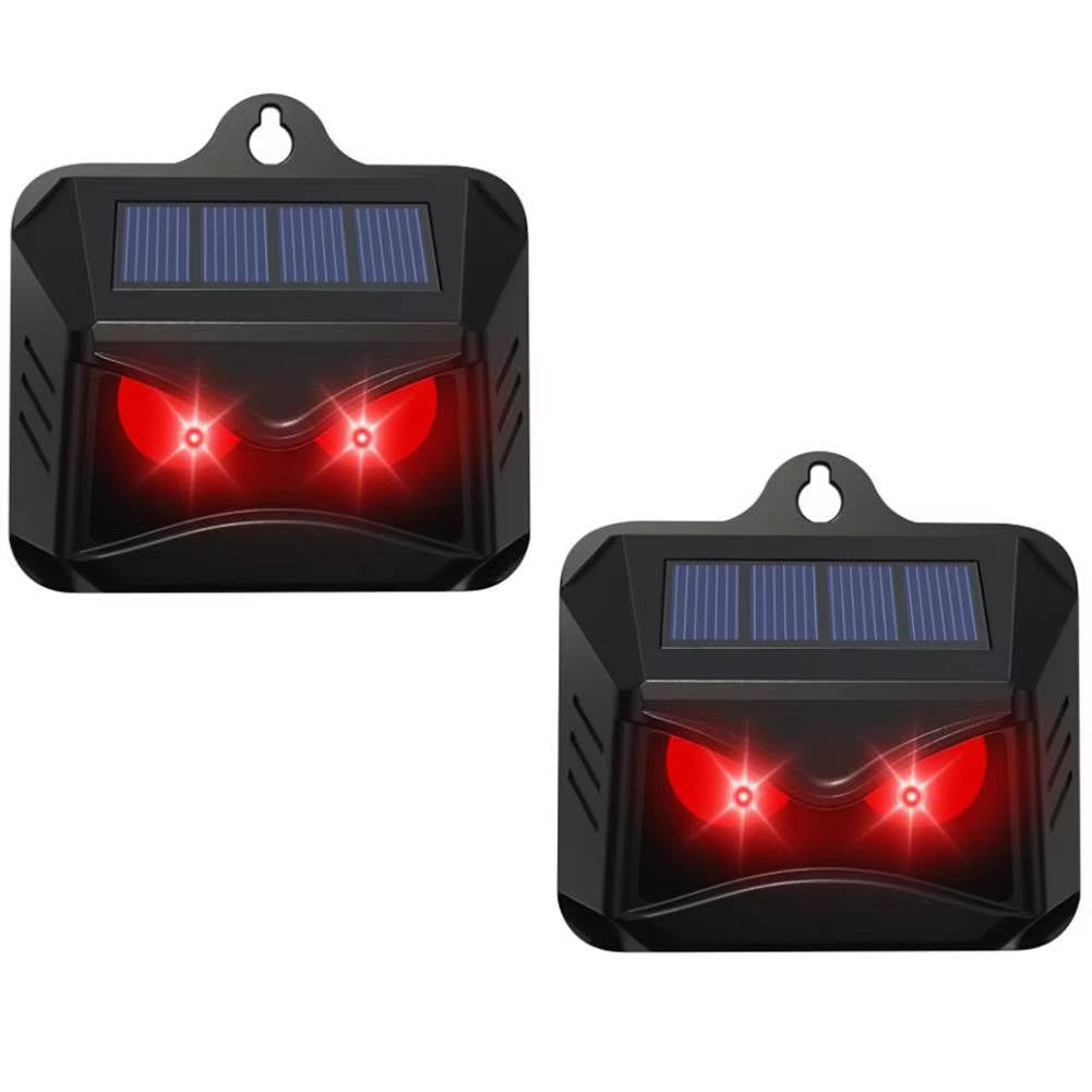 2pcs Solar Powered Ultrasonic Animal Repellent - Orthorun