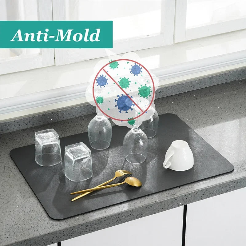 Absorbent Dish Drying Mat (30x40cm) - Orthorun