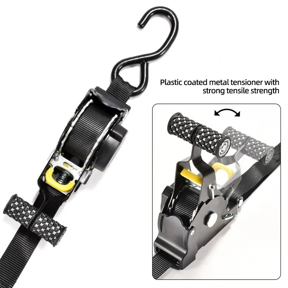 2-set Retractable Ratchet Straps - Orthorun
