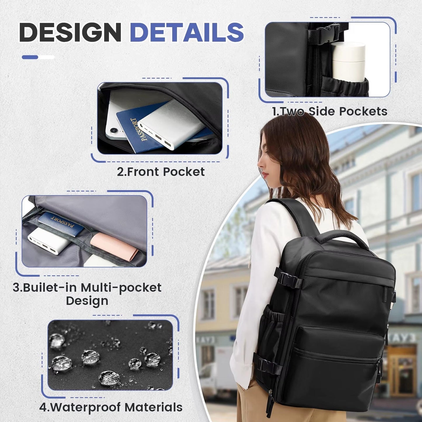 15.6in Travel Backpack - Orthorun