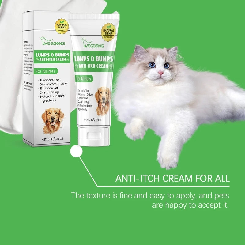 60g Anti Itch Cream for Dogs and Cats - Orthorun