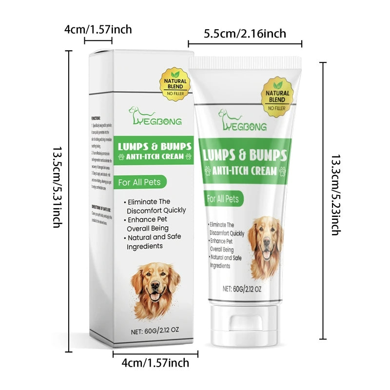 60g Anti Itch Cream for Dogs and Cats - Orthorun