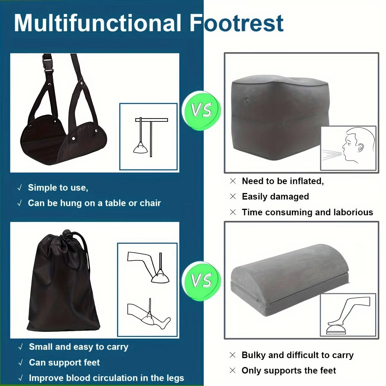 2 Set Foot Hammock - Orthorun