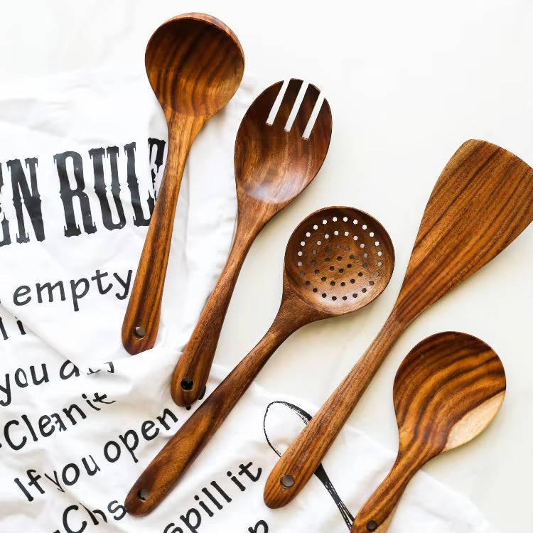 6pcs Wooden Utensils Set - Orthorun