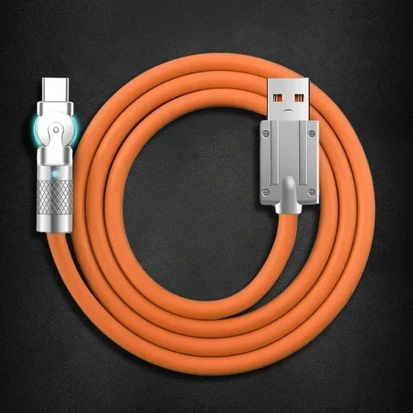 180° Rotating Fast Charge Cable - Orthorun