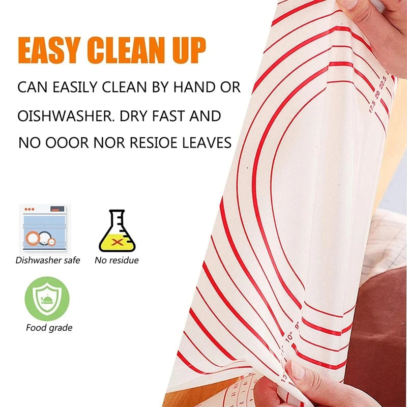 80x60cm Silicone Baking Mat - Orthorun