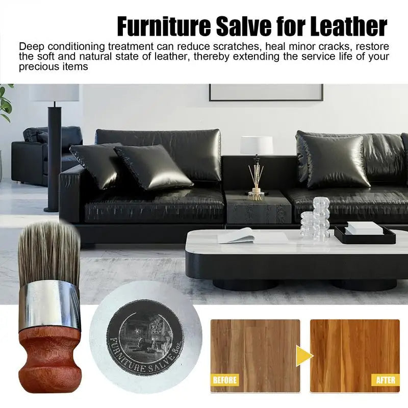 120ml Leather Furniture Salve Set - Orthorun