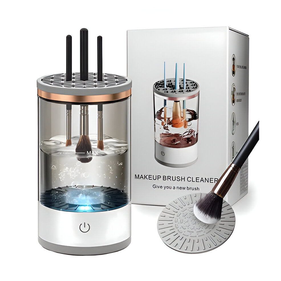 3-in-1 Cosmetic Brush Cleaner Machine - Electric Makeup Brush Cleaner Device - Orthorun