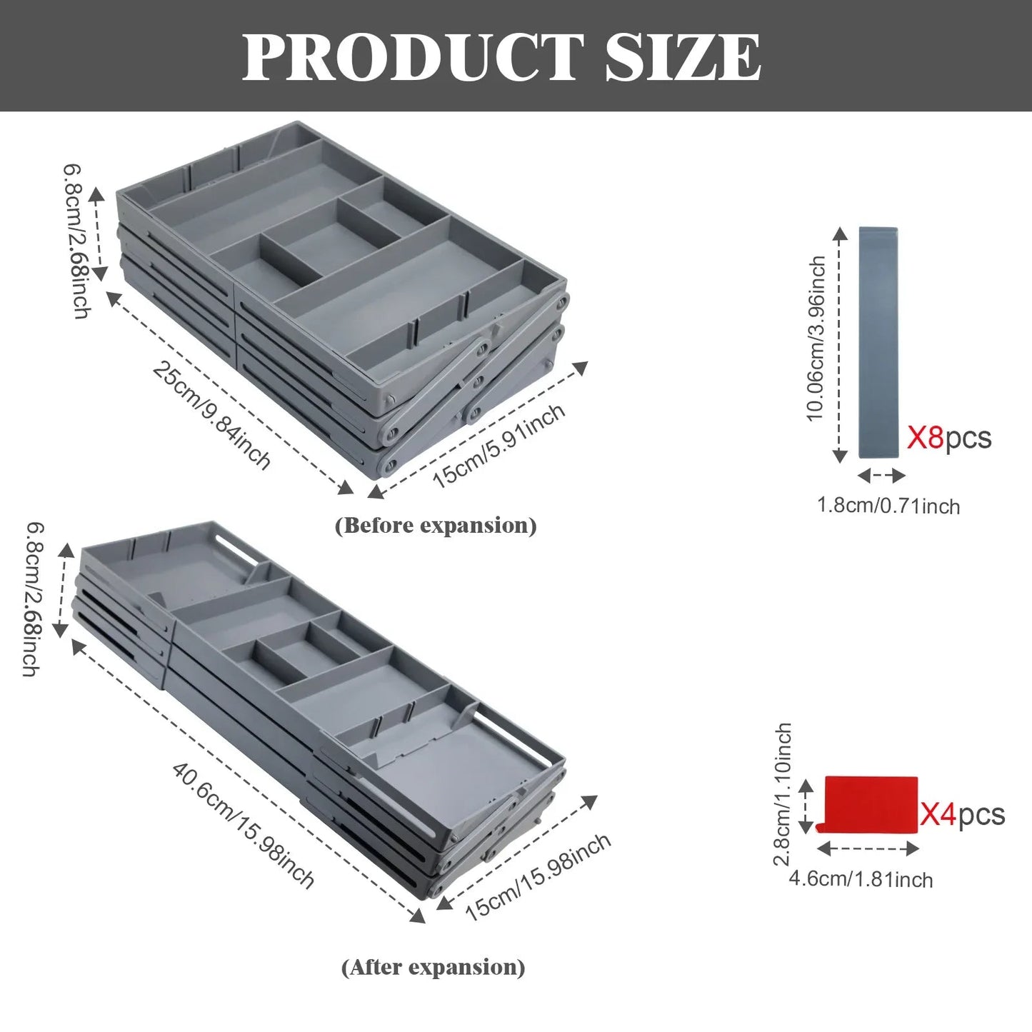 3-Tier Drawer Organizer - Orthorun