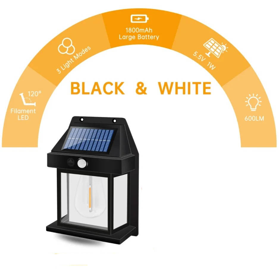 2 Set Solar Wall Lamp Outdoor - Orthorun