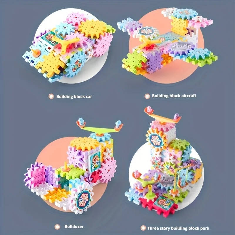 263 Pcs Kids Building Blocks Kit - Orthorun