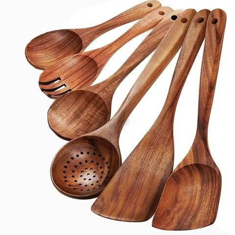 6pcs Wooden Utensils Set - Orthorun