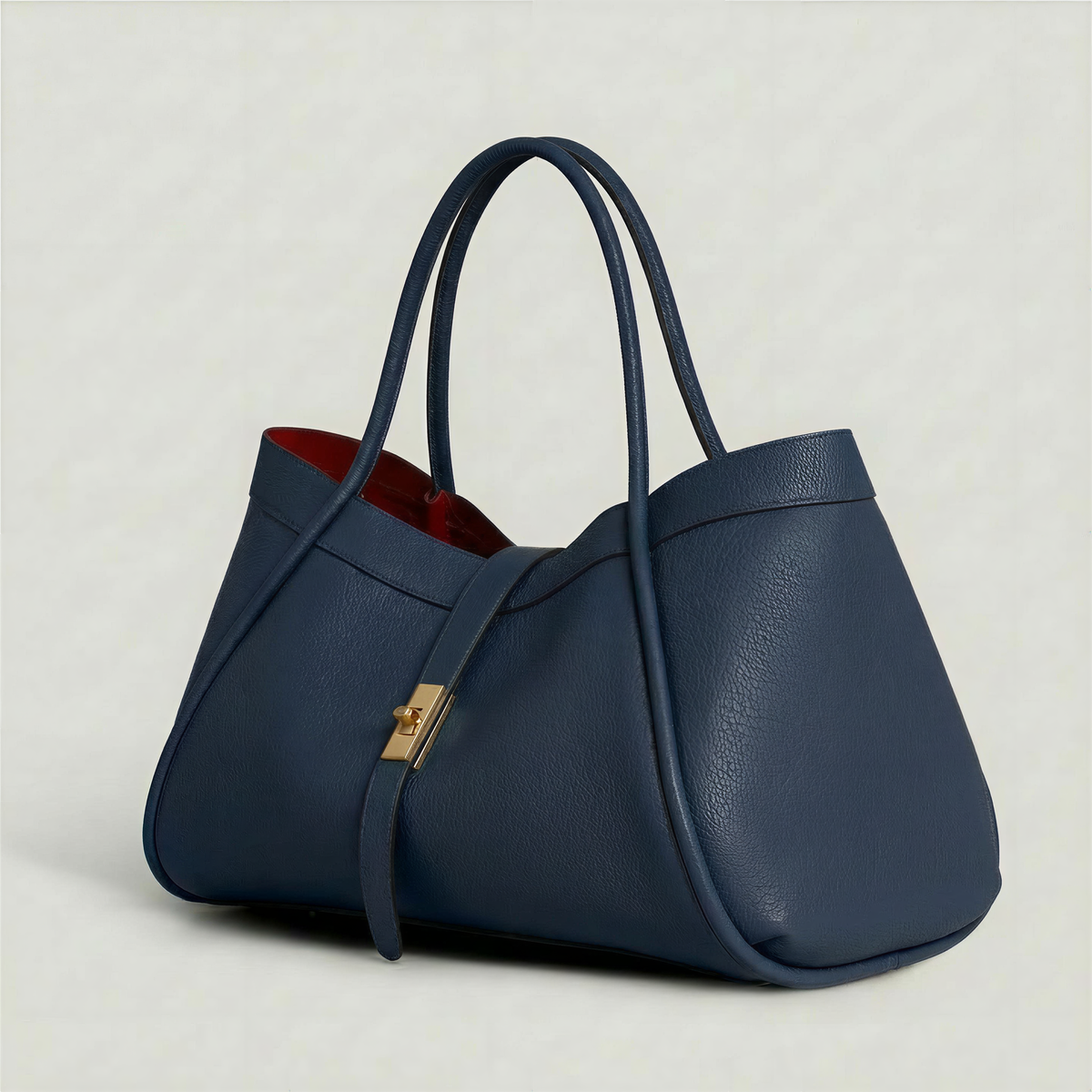 Orthorun|Elegant Large Genuine Leather Bag Made in Italy – 45x25x20