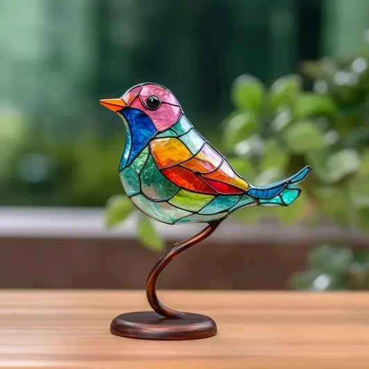 Orthorun | VitraGlow Handcrafted Colored Table Decor – Artistic Luxury Ornament for Home