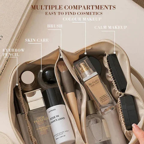 Orthorun | Cosmetic Bag – Elegant & Spacious Travel Makeup Organizer