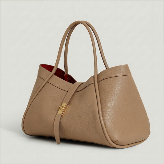 Orthorun|Elegant Large Genuine Leather Bag Made in Italy – 45x25x20