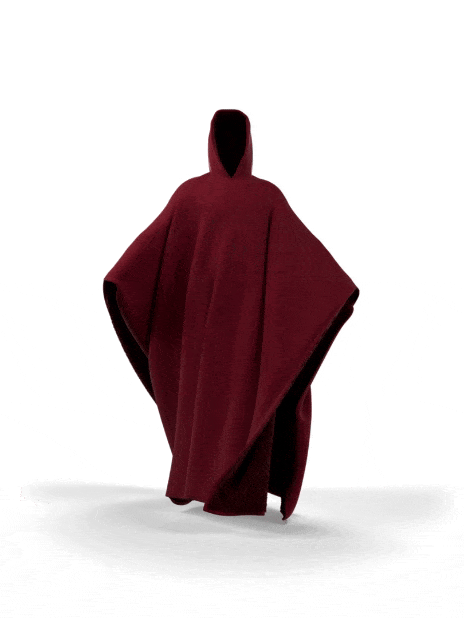 Orthorun | Weighted Cloak Hoodie – Sensory-Friendly Cotton Hoodie with Faux Fur Lining, Cozy Oversized Comfort