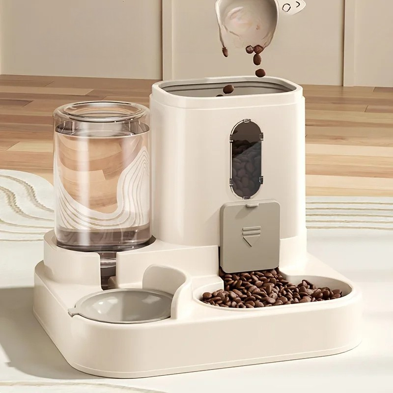 2 in 1 Dog and Cat Feeder with Water Dispenser - Orthorun
