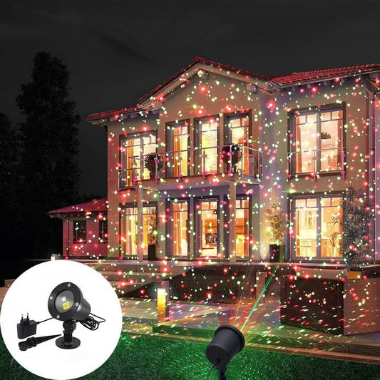 Orthorun | LED Garden Projector Outdoor Festive Lights – Holiday Decoration Spotlight
