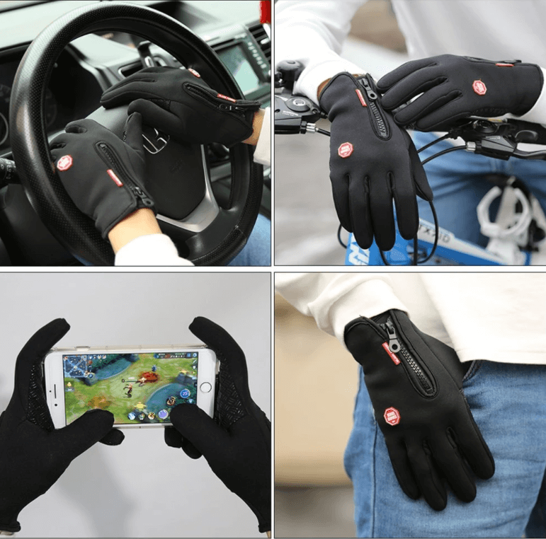Orthorun | Waterproof & Windproof Gloves – Thermal Winter Gloves for Cold Weather