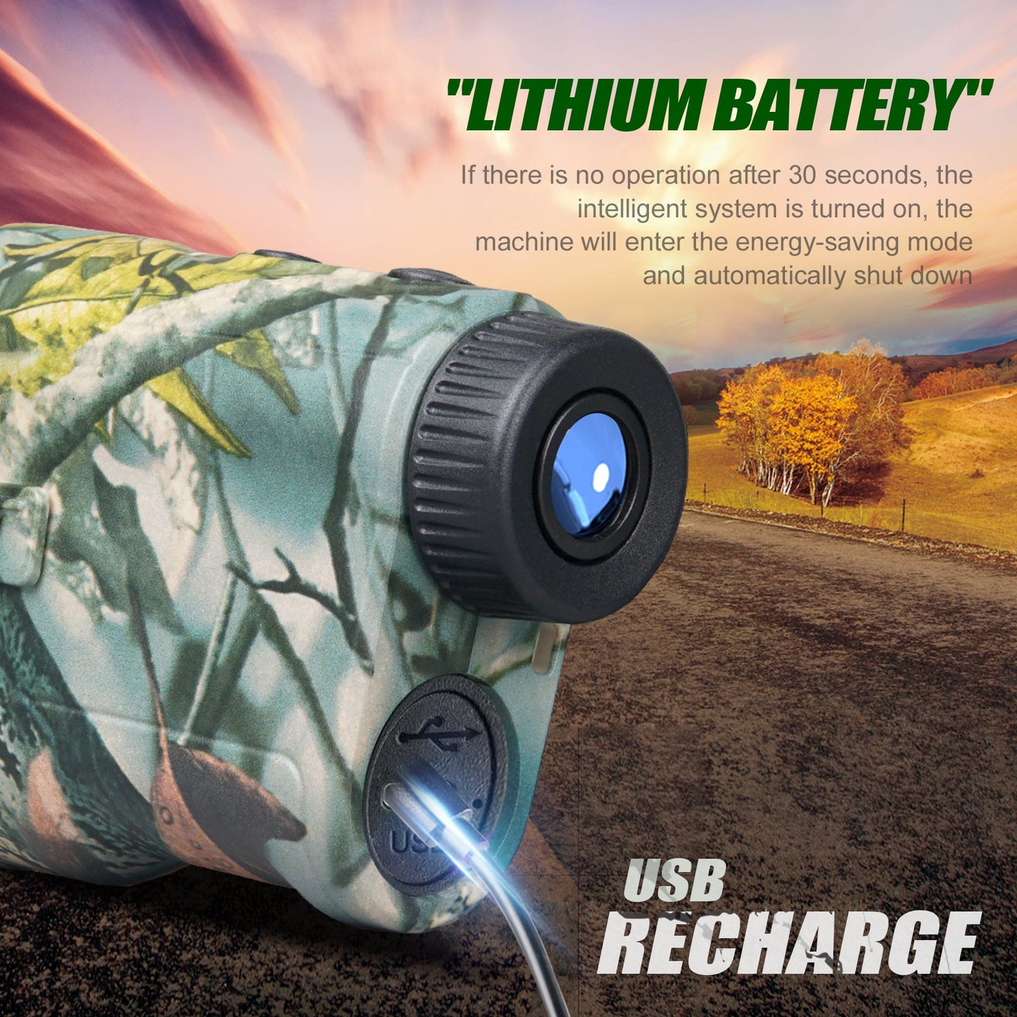 1000 Feet Hunting Range Finder - Orthorun