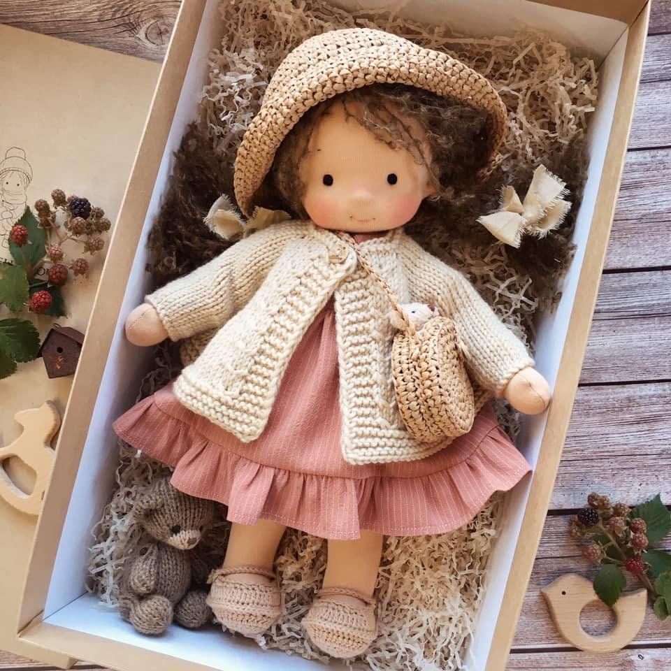 Orthorun Poppi | Handcrafted Waldorf Cuddle Doll – Soft, Organic & Non-Toxic