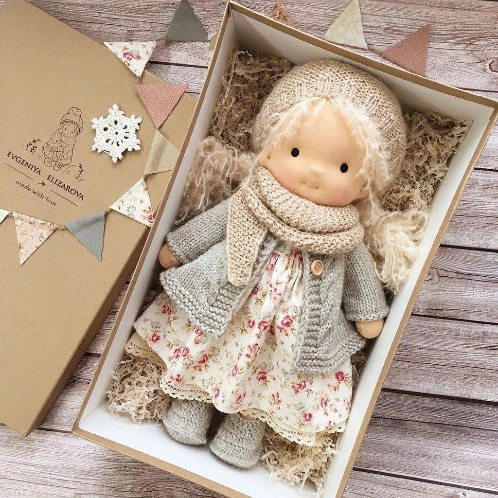 Orthorun Poppi | Handcrafted Waldorf Cuddle Doll – Soft, Organic & Non-Toxic