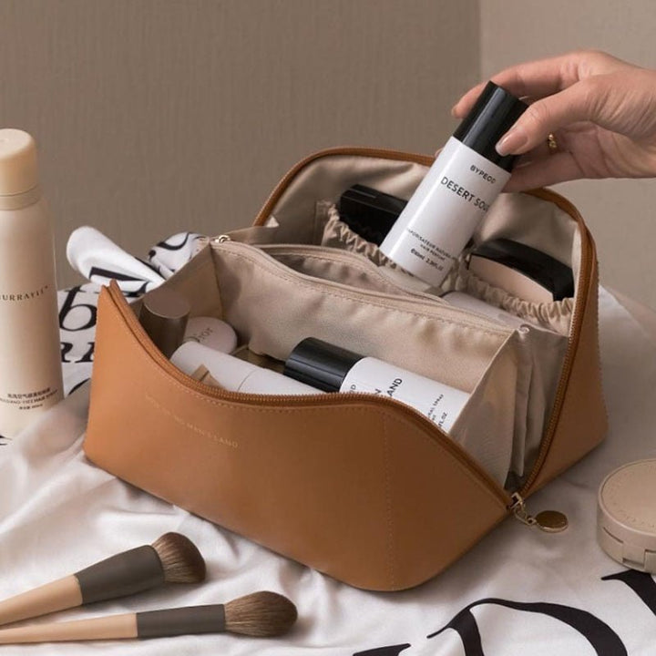 Orthorun | Cosmetic Bag – Elegant & Spacious Travel Makeup Organizer