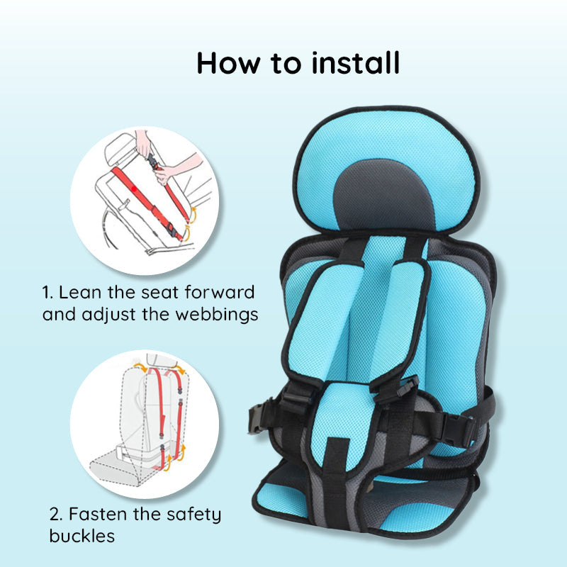 Orthorun | Child Protection Car Cushion Seat – Booster Cushion for Kids