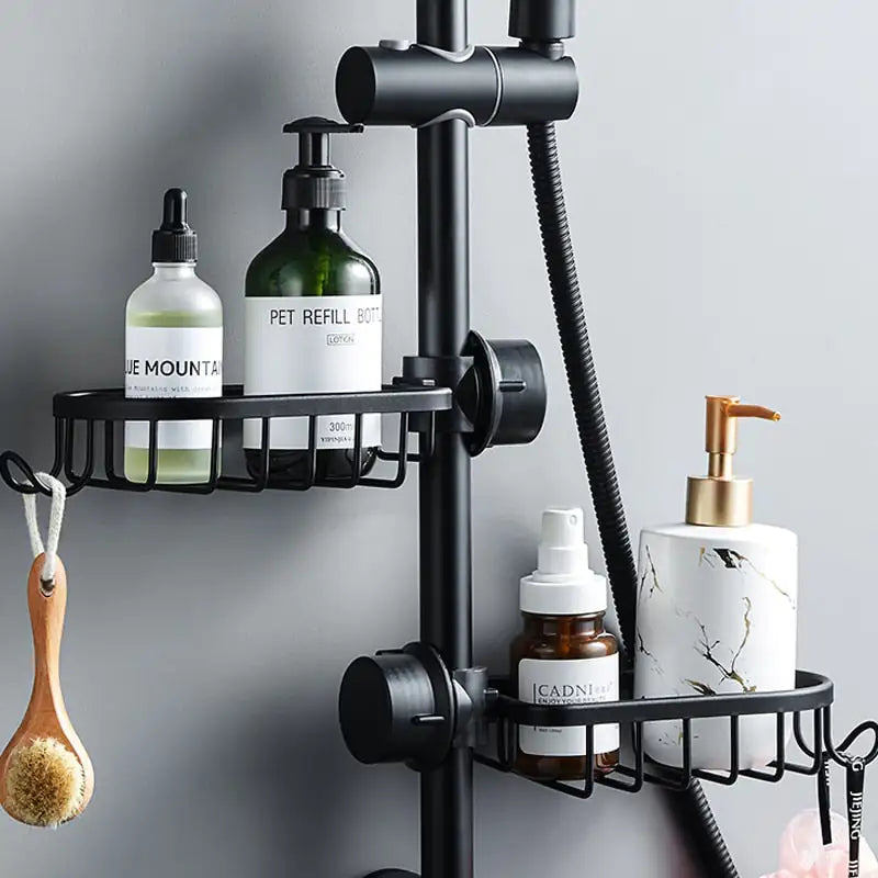 Orthorun | AquaGrip Shower Shelf - Practical, Rustproof & Space-Saving