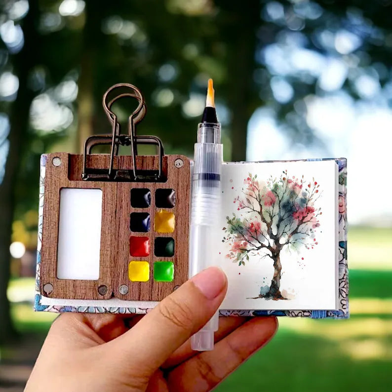 Orthorun | Mobile Watercolor Paint Box Set with 24 Colors