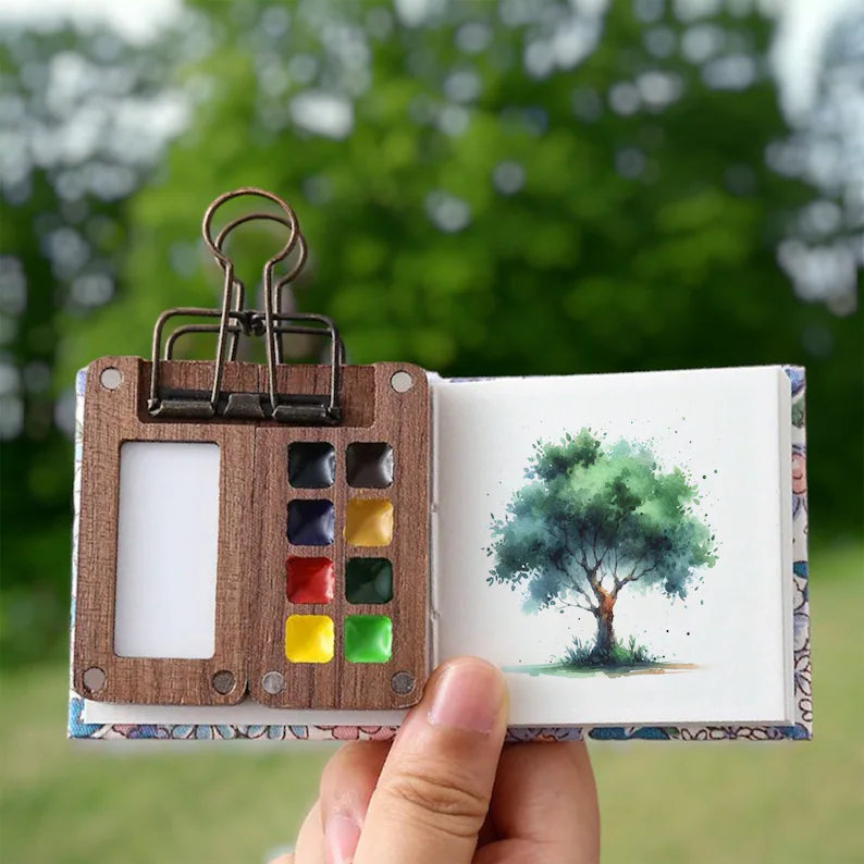 Orthorun | Mobile Watercolor Paint Box Set with 24 Colors