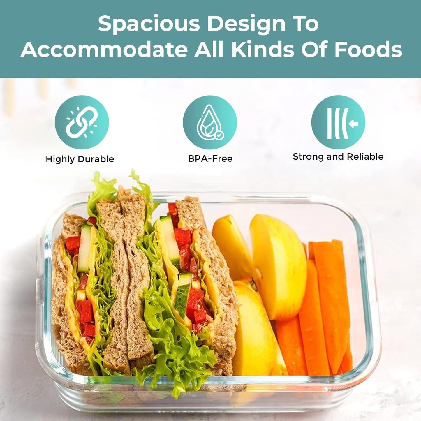 35-piece food storage container set - Orthorun