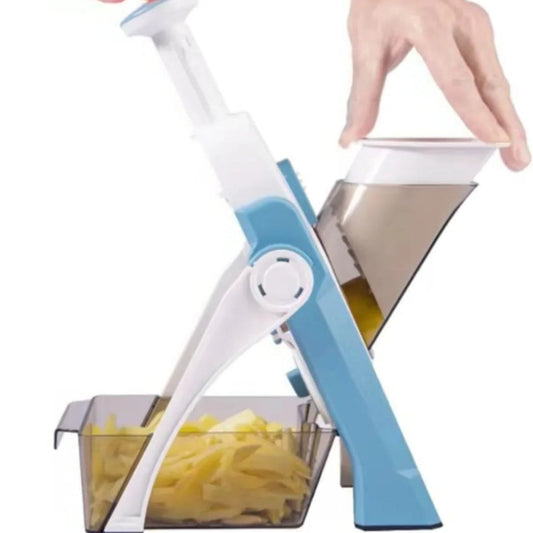 5-in-1 Vegetable Slicer with Collecting Tray - Orthorun