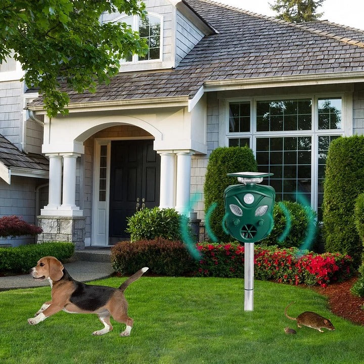 360° Solar Ultrasonic Animal Repeller - Orthorun