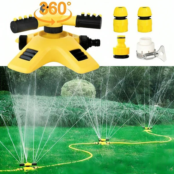 360 Rotating Lawn Sprinkler - Orthorun