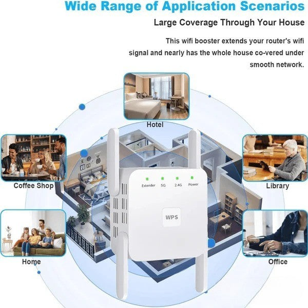 5G Dual-Band WiFi Booster - Orthorun