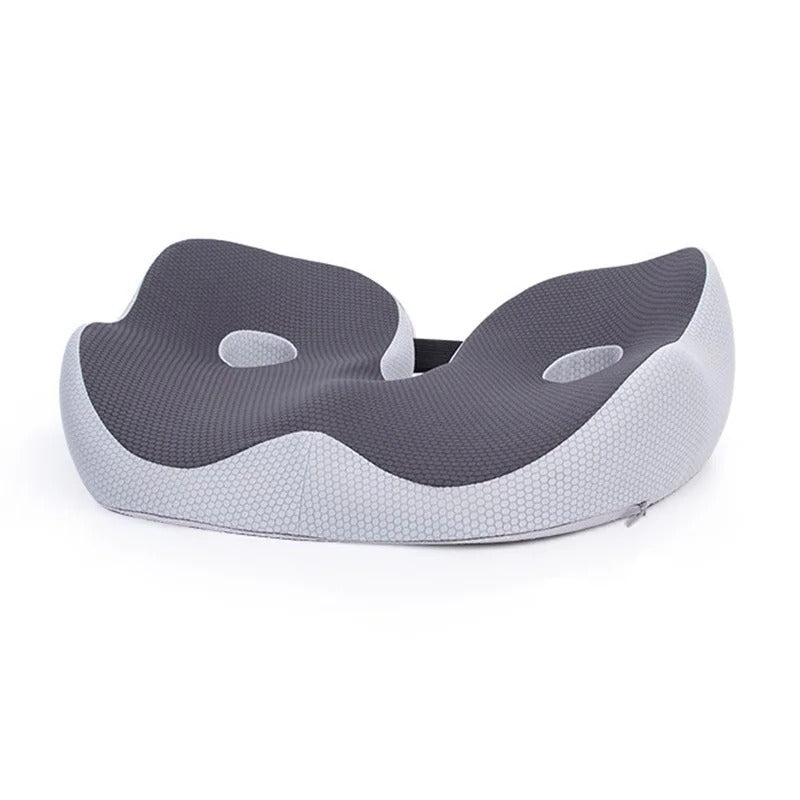 Adjustable Memory Foam Sit Bone Relief Seat Cushion - Orthorun