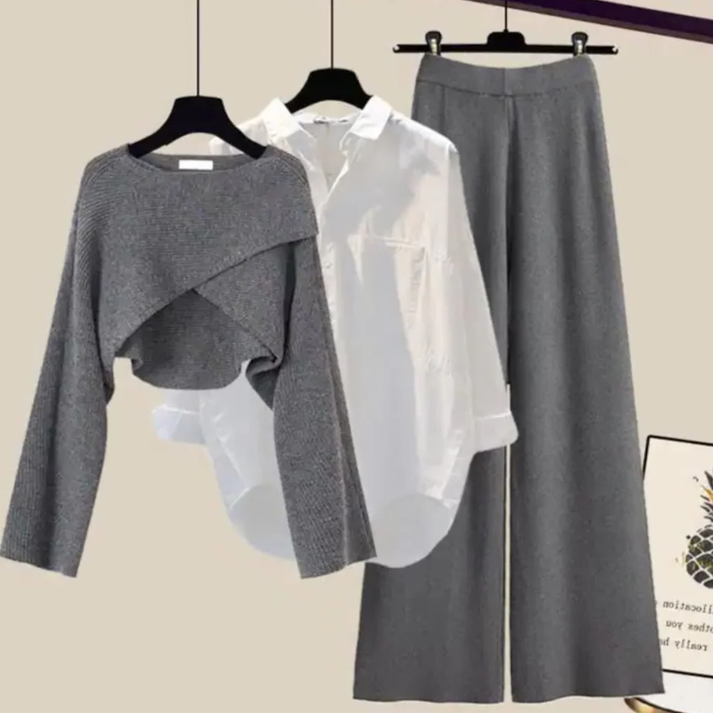 3 Piece - Comfortable Chic Dress Set - Orthorun