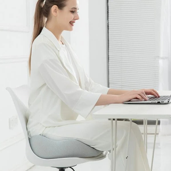 Adjustable Memory Foam Sit Bone Relief Seat Cushion - Orthorun