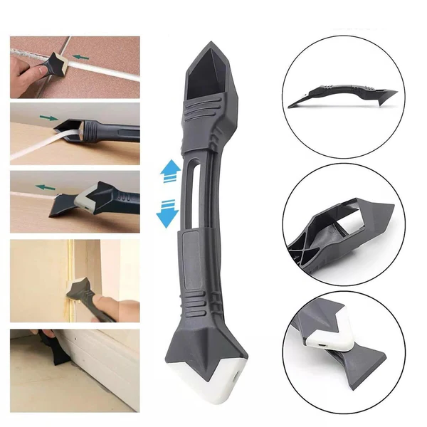 3-in-1 Caulk Remover - The #1 silicone caulking tool - Orthorun