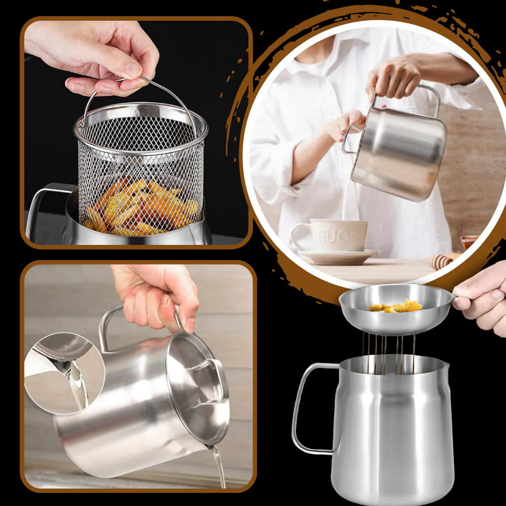 2-in-1 Deep Frying Pot - Orthorun