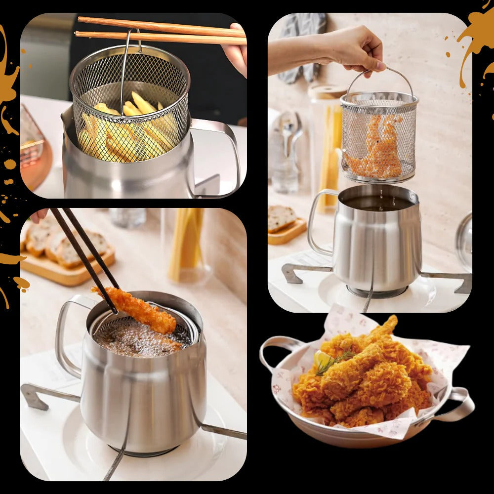 2-in-1 Deep Frying Pot - Orthorun