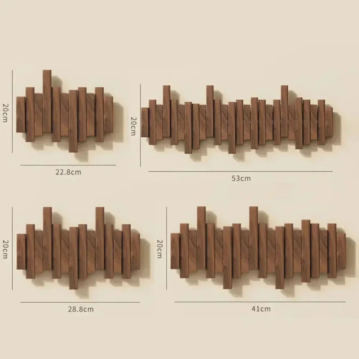 Orthorun | Wooden Piano Wall Coat Rack - Practical & Elegant Entryway Organizer