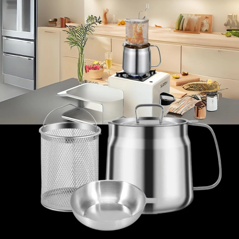 2-in-1 Deep Frying Pot - Orthorun