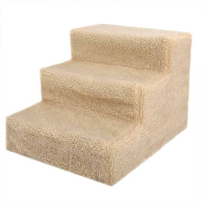 3 Step Portable Dog Stairs For Tall Bed - Orthorun
