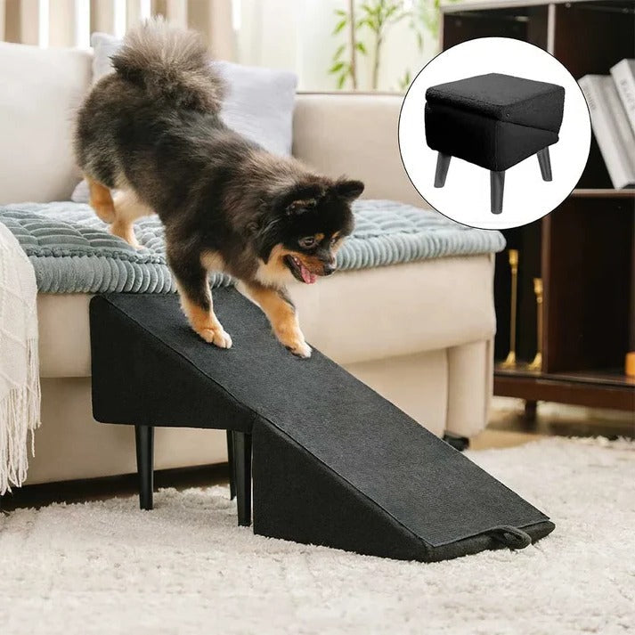 2-in-1 Convertible Dog Ramp and Step Stool - Orthorun